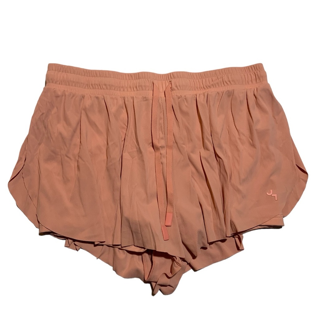 Women's Peach Athletic Shorts